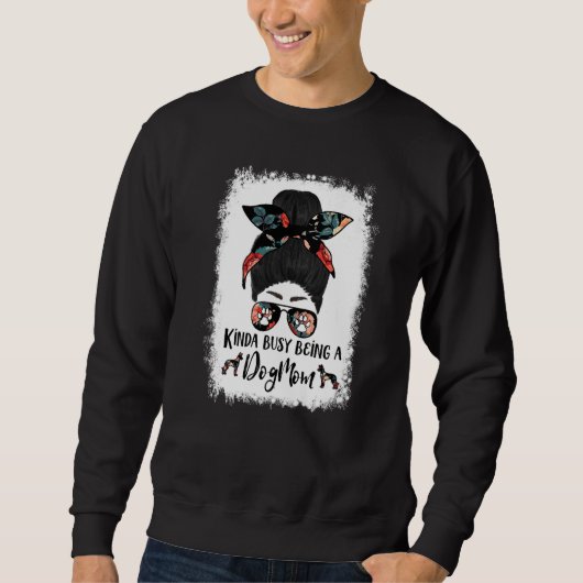 Kinda Busy Being A Dog Mom Pharaoh Hound Funny Mes Trui (Voorkant)
