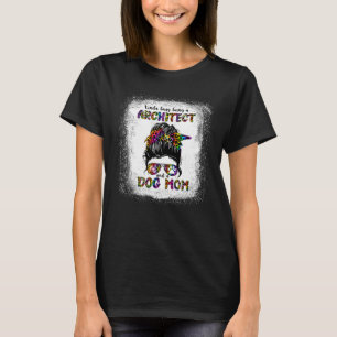 Kinda Busy is een architect en een hond moeder' T-shirt