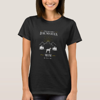 Kinda Busy is een Dalmatische moeder T-shirt