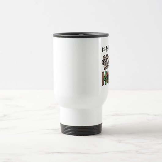 Kinda Busy is een hond-moeder, hond-mam-ventilator Reisbeker (Center)