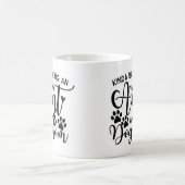 Kinda Busy is een tante en hond mam Koffiemok (Center)