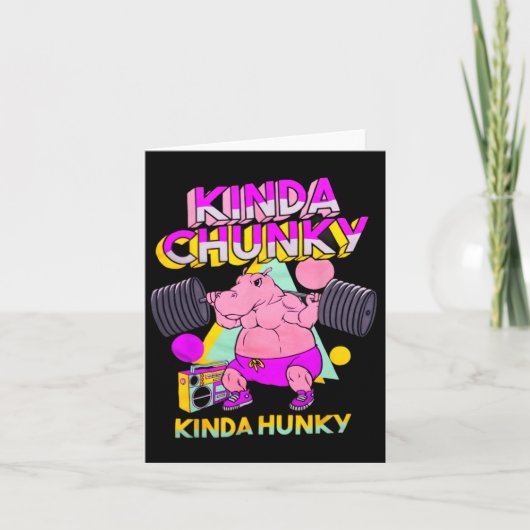 Kinda Chunky Kinda Hunky Kaart (Voorkant)