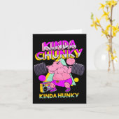 Kinda Chunky Kinda Hunky Kaart (Gele Bloem)
