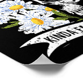 Kinda Emotional Kinda Emotionless Mental Health Poster (Hoek)