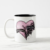 Kinda Emotionless Kinda Emotional Tweekleurige Koffiemok (Links)