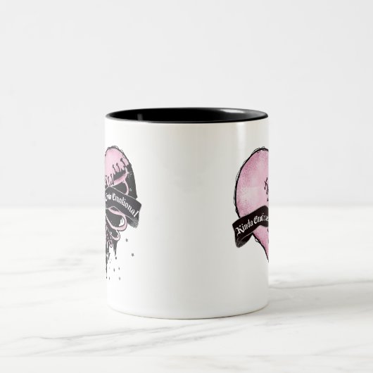 Kinda Emotionless Kinda Emotional Tweekleurige Koffiemok (Center)