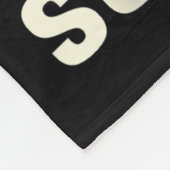 Kinda Fit Sorta Fat - Funny Gym Bear Weightlifting Fleece Deken (Hoek)