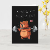 Kinda Fit Sorta Fat Funny Gym Body Sitive Men Wome Kaart (Gele Bloem)