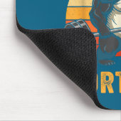 Kinda Fit Sorta Fat Funny Gym Panda Weightlifting  Muismat (Hoek)