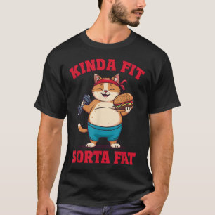 Kinda Fit Sportvet Gym Kat T-shirt
