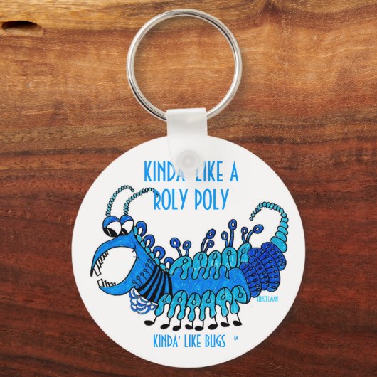 KINDA IS EEN ROLY POLY SLEUTELHANGER (Voorkant)