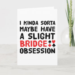 Kinda Sorta Bridge obsessie - Duplicaatspeler Kaart