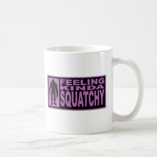 Kinda Squatchy - Finding Bigfoot Paars Koffiemok (Rechts)