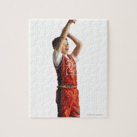 kindafrikaanse amerikaanse basketbalspeler legpuzzel (Verticaal)