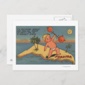 Kindarm van Sinaasappels Briefkaart (Voorkant / Achterkant)