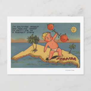 Kindarm van Sinaasappels Briefkaart