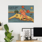 Kindarm van Sinaasappels Poster (Thuiskantoor)