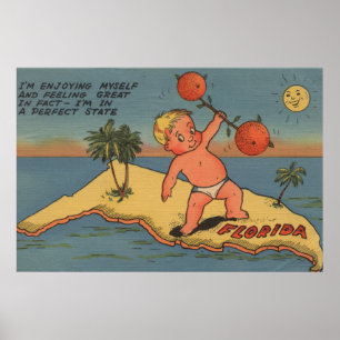 Kindarm van Sinaasappels Poster