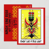 KINDA'S ALS EEN BUGLIGHT BRIEFKAART (Voorkant / Achterkant)