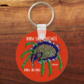 KINDA'S ALS EEN DUSTMITE SLEUTELHANGER (Voorkant)