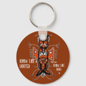 KINDA'S ALS EEN HOOTER SLEUTELHANGER (Voorkant)