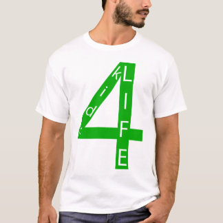 Kinder4Life groen, dubbel, licht T-shirt