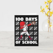 Kinder 100 dagen school Kinder 100ste dag van scho Kaart (Gele Bloem)