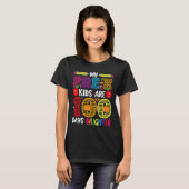Kinder 100 dagen schoolleraar student t-shirt (Voorkant volledig)