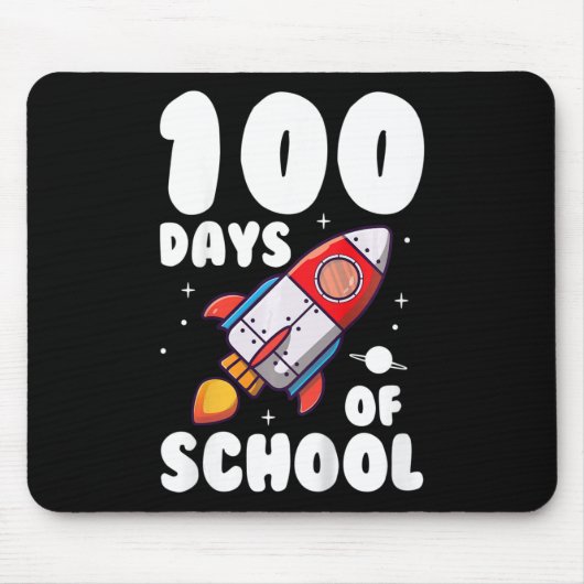 Kinder 100 dagen van school Kinder 100ste dag van  Muismat (Voorkant)