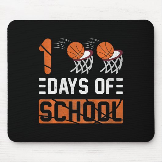 Kinder 100 dagen van school Kinder meisjes peuter  Muismat (Voorkant)