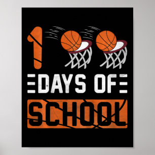 Kinder 100 dagen van school Kinder meisjes peuter Poster