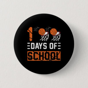 Kinder 100 dagen van school Kinder meisjes peuter  Ronde Button 5,7 Cm
