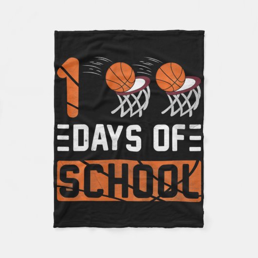 Kinder 100 dagen van school Kinder meisjes peuterj Fleece Deken (Voorkant)