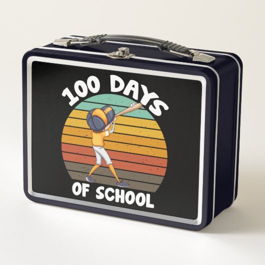 Kinder 100 dagen van schooljongens 100e dag honkba (Voorkant)