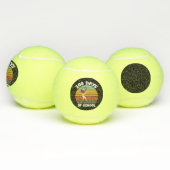 Kinder 100 dagen van schooljongens 100e dag honkba tennisballen (Multi)