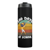 Kinder 100 dagen van schooljongens 100e dag honkba thermosbeker (Voorkant)