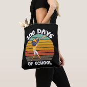 Kinder 100 dagen van schooljongens 100e dag honkba tote bag (Dichtbij)