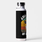 Kinder 100 dagen van schooljongens 100e dag honkba waterfles (Rechts)