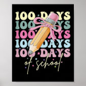 Kinder 100 dagen van schoolmeisjes Coquette Bow 10 Poster (Voorkant)