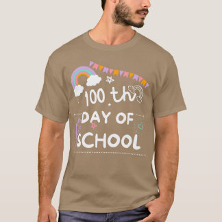 kinder 100-jarige schoolverlater t-shirt