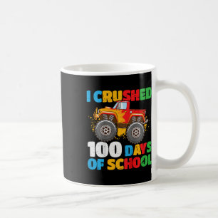 Kinder 100e dag van schooljongens die ik 100 dagen koffiemok