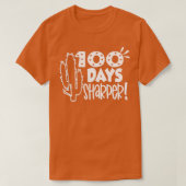 Kinder 100e schooldag 100 dagen Sharper Cactus T-shirt (Design voorkant)