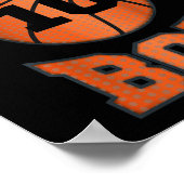 Kinder 10e 10 jaar oud Happy Birthday Boy Bask Poster (Hoek)