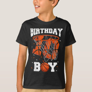 Kinder 10e Verjaardag Basketbal Kinder T-shirt