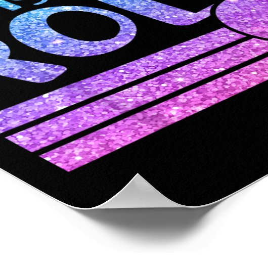 Kinder 10e Verjaardag Meisjes Bowling Gift - Ik be Poster (Hoek)