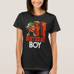 Kinder 11 jaar oud Basketball Deabbing 11th Birthd T-shirt