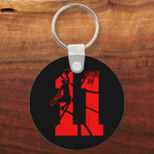 Kinder 11-jarige 11e Bysketbyll verjaardagsfeest Sleutelhanger (Voorkant)