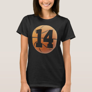 kinder 14e verjaardag van Birthday Boys basketbal T-shirt