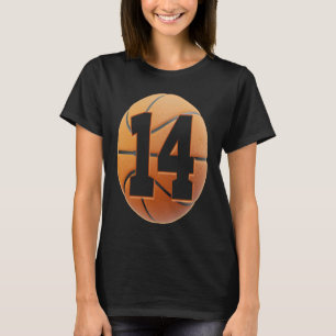 kinder 14e verjaardag van Birthday Boys basketbal T-shirt