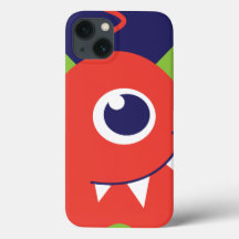 Kinder 1 oeruitheemse oranje ipad case